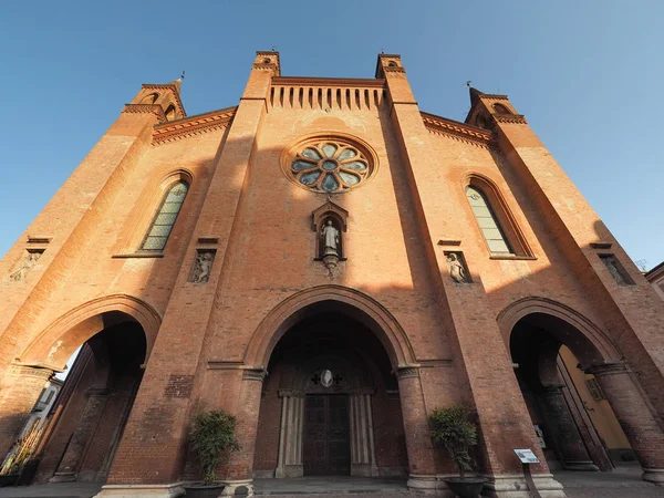 San Lorenzo Cathedral in Alba — Stock Photo, Image