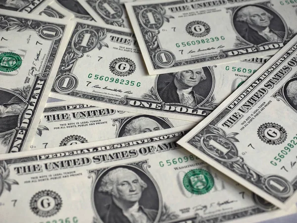 Dollarn anteckningar, USA — Stockfoto