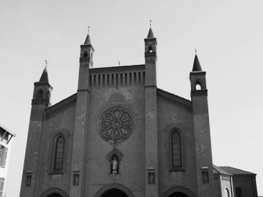 San Lorenzo Katedrali Alba siyah beyaz
