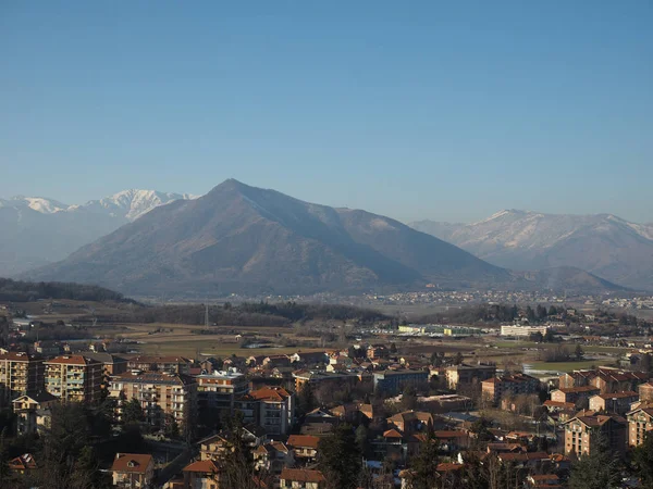 Monte Musine visto desde Rivoli — Foto de Stock