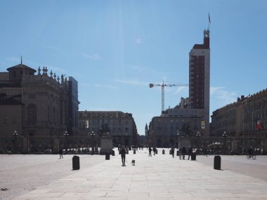 Torino 'daki Castello Meydanı