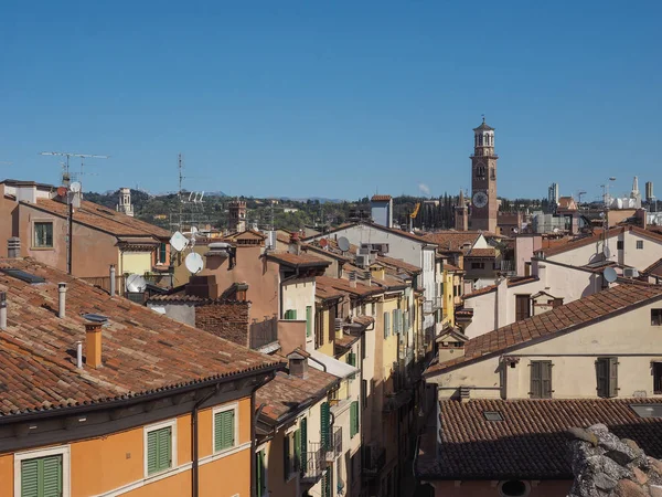 Luftaufnahme von Verona — Stockfoto