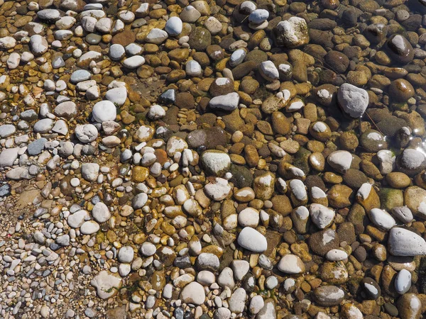 Adoquín en el fondo de agua — Foto de Stock