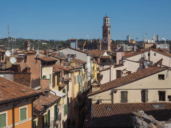 Luftaufnahme von Verona — Stockfoto