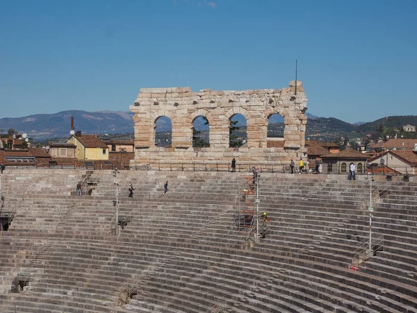 Anfiteatro romano Verona Arena — Fotografia de Stock