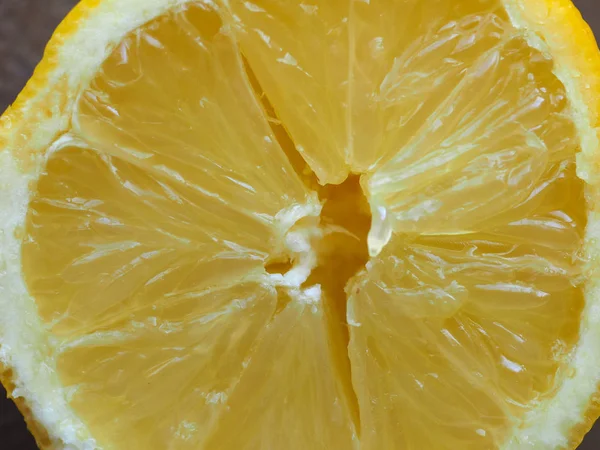 Tranche de citron et fruits — Photo