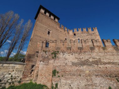 Castelvecchio'yu Köprüsü aka Scaliger köprü Verona