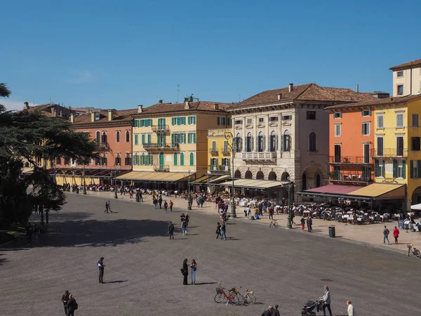 Luchtfoto van Verona — Stockfoto