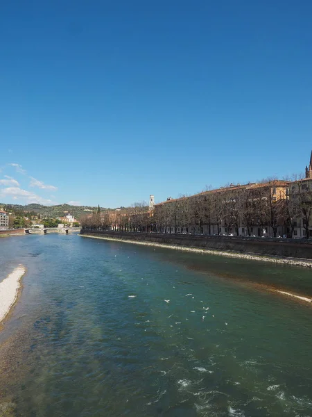 Fiume Adige a Verona — Foto Stock