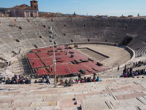 Římský amfiteátr Verona Arena — Stock fotografie