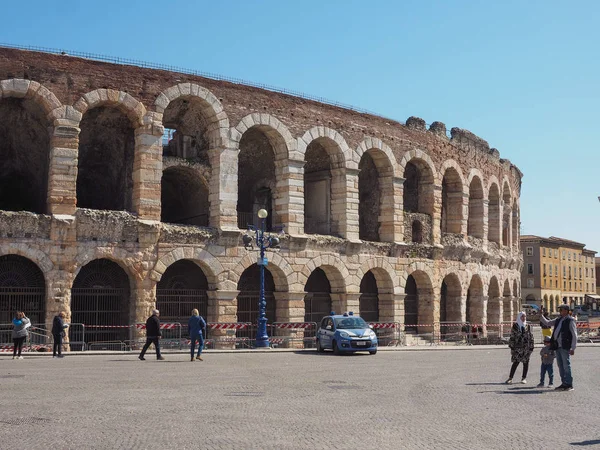 Anfiteatro romano Verona Arena — Fotografia de Stock