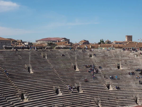 Anfiteatro romano Verona Arena — Fotografia de Stock