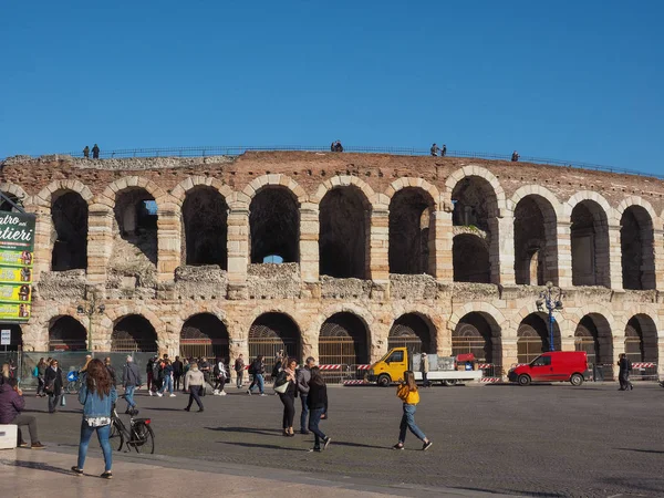 Anfiteatro romano Verona Arena — Fotografia de Stock