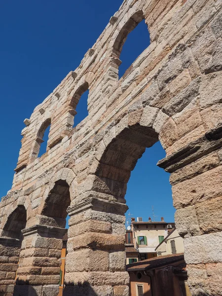 Romerska amfiteatern Arena di Verona — Stockfoto