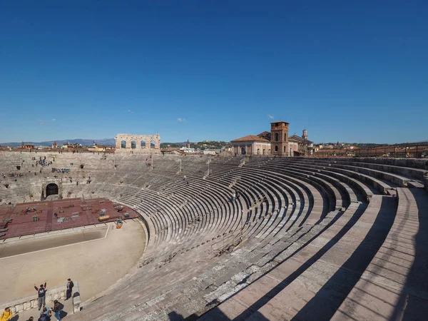 Anfiteatro romano Verona Arena — Fotografia de Stock