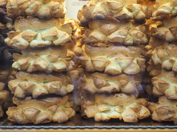 Pão assado comida — Fotografia de Stock