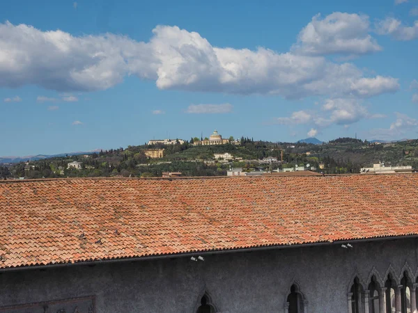 Utsikt över staden Verona — Stockfoto