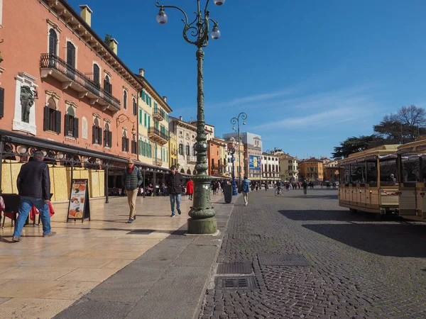 Piazza sutyen, verona — Stok fotoğraf