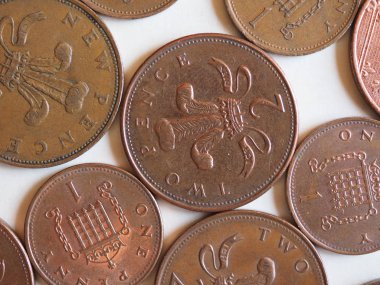 Penny ve Pence sikkeleri, İngiltere