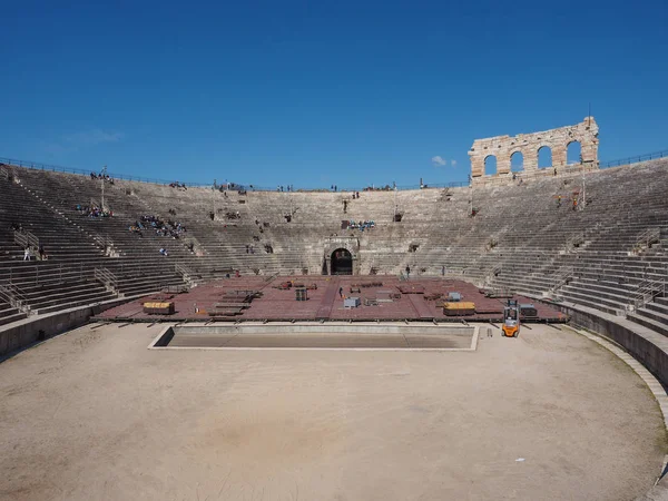 Αρένα της Βερόνας ρωμαϊκό αμφιθέατρο — Φωτογραφία Αρχείου