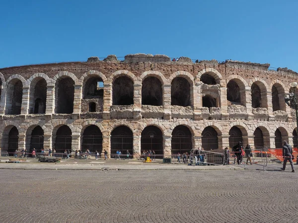 Verona Arena anfiteatro romano —  Fotos de Stock
