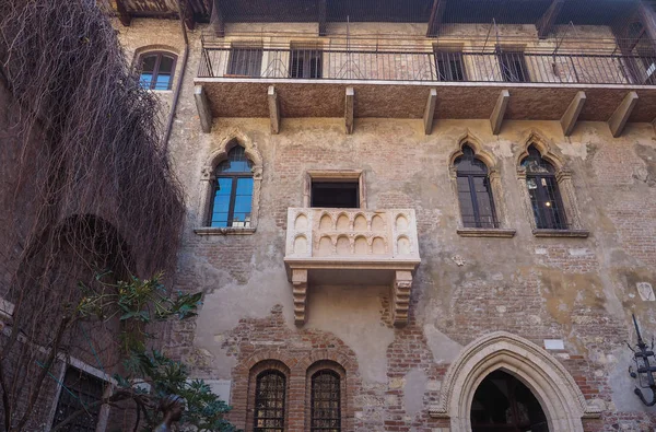 Haus juliet in verona — Stockfoto