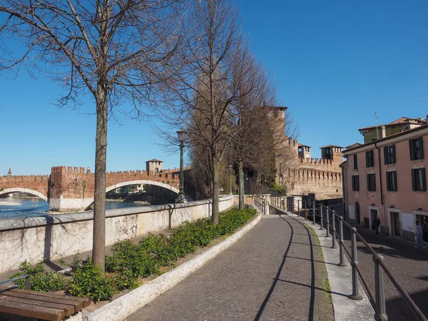 Uitzicht op de stad Verona — Stockfoto