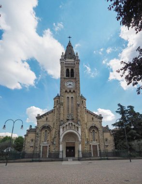 Santa Rita da Cascia church in Turin clipart