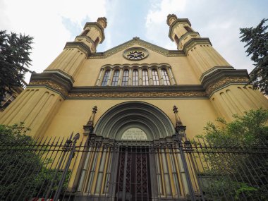 Torino'daki Tempio Valdese (Waldensian Tapınağı) kilisesi