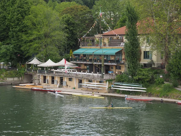 Circolo Canottieri (Rowing Club) in Turin — Stock Photo, Image