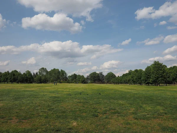 Park Parco Vittorio Veneto w Turynie — Zdjęcie stockowe