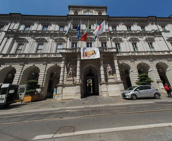 Δημαρχείο του Τορίνο στο Τορίνο — Φωτογραφία Αρχείου