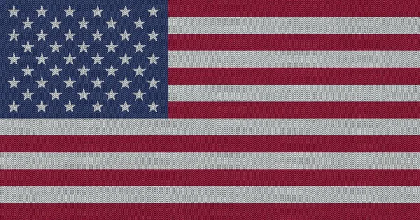Bandera americana de los Estados Unidos de América — Foto de Stock