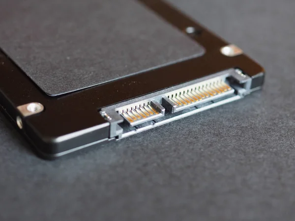 Μονάδα δίσκου στερεάς κατάστασης SSD — Φωτογραφία Αρχείου