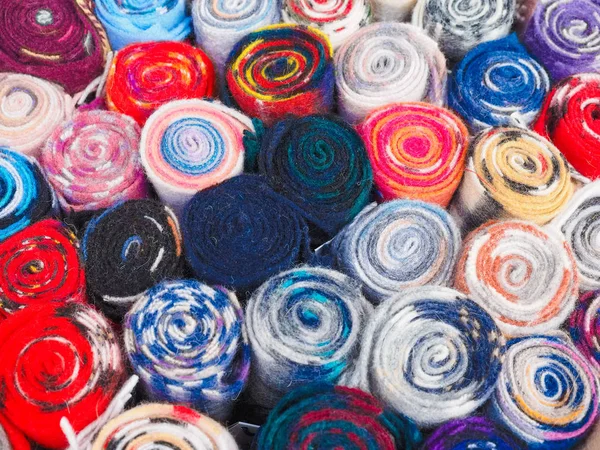 Sciarpa di lana tartan — Foto Stock
