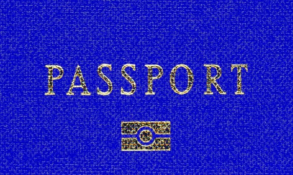 EPassport (electronic passport) — Stock Photo, Image