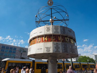 Berlin 'de Urania Weltzeituhr (Urania World Clock)