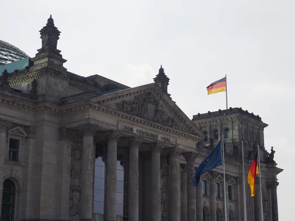 Parlamento del Bundestag a Berlino — Foto Stock