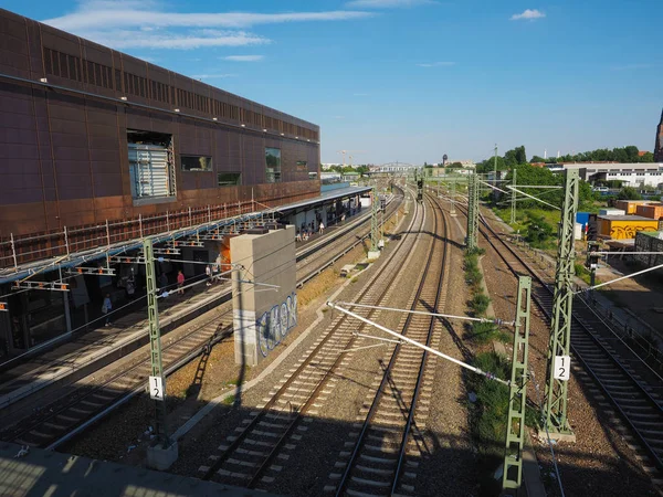 Stazione ferroviaria Ostkreuz a Berlino — Foto Stock