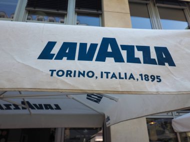 Berlin'de Lavazza Torino Italia 1895 kahve marka işareti
