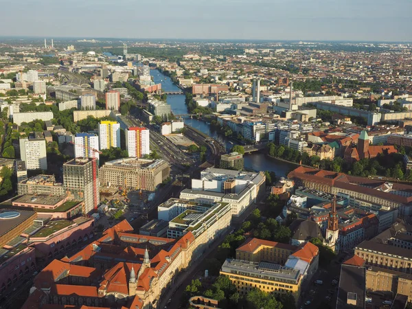 Aerial view of Berlin — Stock Photo, Image