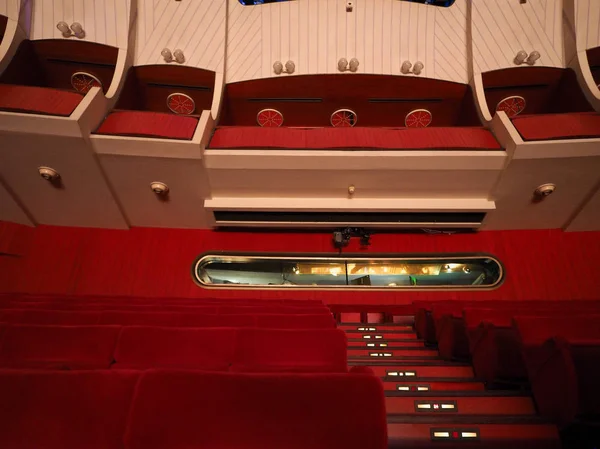 Sala principale del Teatro Regio di Torino — Foto Stock