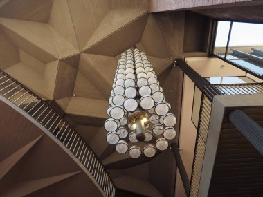 Teatro Regio (kraliyet tiyatrosu) Torino'da fuaye