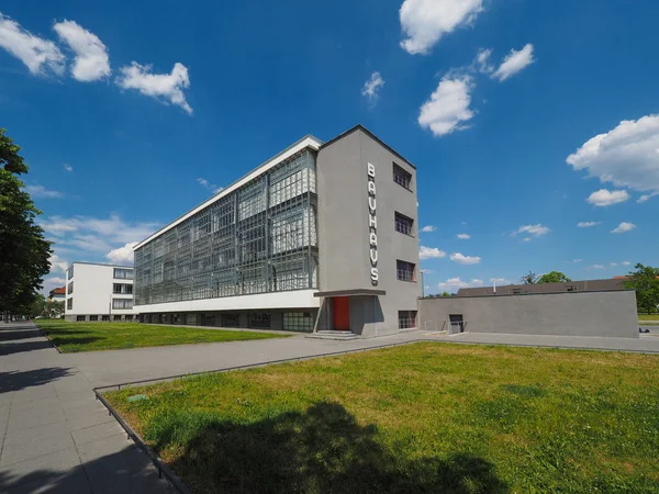 Bauhaus a Dessau — Foto Stock