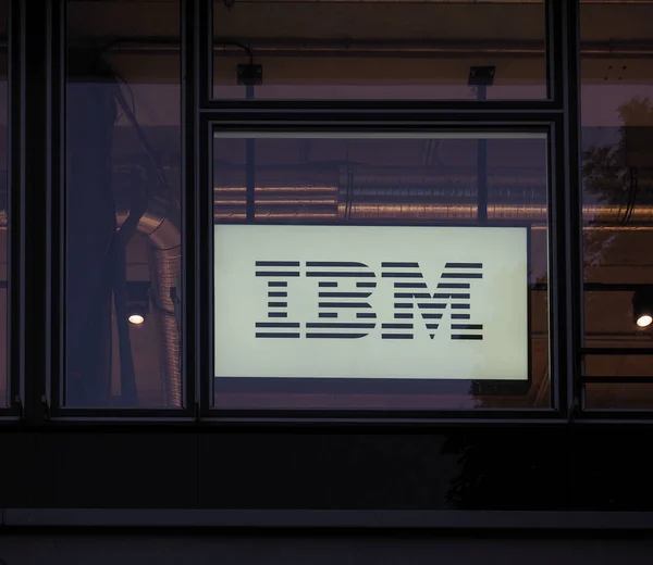 IBM-butik i Berlin — Stockfoto