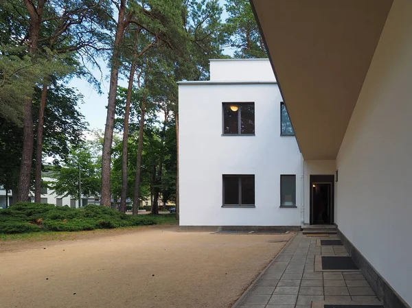 Bauhaus Meisterhaeuser em Dessau — Fotografia de Stock