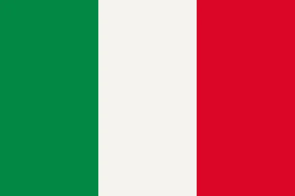 High res italienische Flagge von Italien — Stockfoto