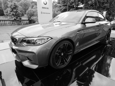 Salone Auto Torino (Torino Auto Show) siyah beyaz