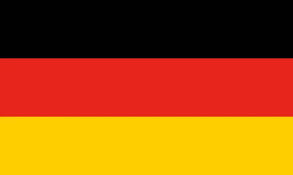 High res German Flag of Germany — Stock Photo, Image