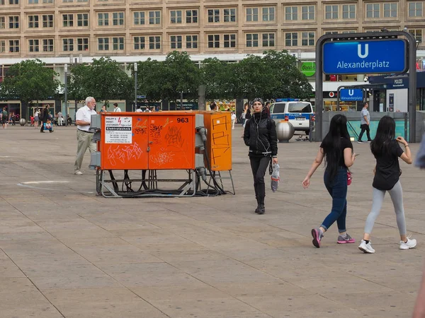 Alexanderplatz em Berlim — Fotografia de Stock